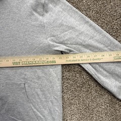 Champion Collared 1/4 Button Pullover Sweatshirt Gray Mens Large NWT