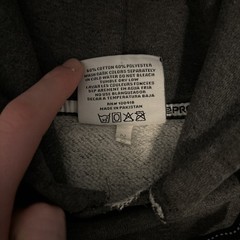 Pro Club Men’s Heavyweight Pullover Hoodie Grey Size M