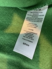 John Deere Hoodie Men’s Quarter Zip Heavyweight Sweatshirt Green Size Small NWT