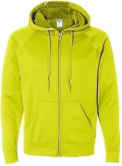 Jerzees Men’s Hoodie Sweatshirt NuBlend Moisture Management Full Zip Fleece