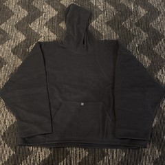 Size XL – Yeezy Gap by Balenciaga Polar Fleece Padded Hoodie BLACK