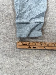 Nike Hoodie Mens Small Gray Fleece Lined Swoosh Logo Kangaroo Pockets Full Zip