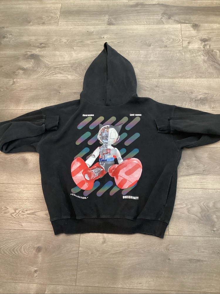 RARE ASTRO BOY ROBOT DressRoyalty Hoodie Vintage Cartoon Anime Korea