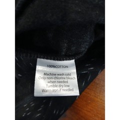 California Shirt Co Sweatshirt Men Medium Black White Space Dye 1/4 Zip Fleece