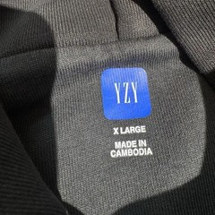 Yeezy Gap Balenciaga Shrunken Dove Hoodie Black XLarge ( Check Description )