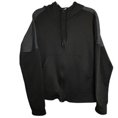 Adidas Climawarm Men’s Hoodie Size XL Black Gray Thumbholes Full Zip Fall Winter