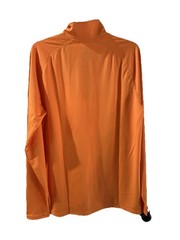 Zengjo Cooling Lightweight Pullover Large Orange Polyester Spandex *NEW*
