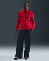 Nike Sportswear Tech Fleece Windrunner Jacket Mens Size M Gym Red HV0949 687
