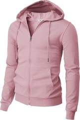 Men’s Zip Up Hoodie Lightweight Long Sleeve Basic Slim Fit Cotton SweatShirt