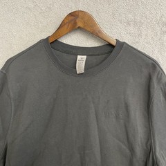 NWOT Hurley Men’s L Crew Neck Sweatshirt Gray Cotton Polyester Long Sleeve