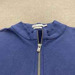 Peter Millar Sweater Mens Large Blue Mountainside Alpaca 1/4 Zip Neck Pullover