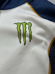 Team Liquid Jersey Monster Hoodie Men Size 4XL Blue/White Color Block