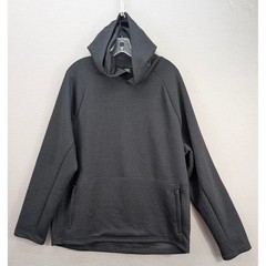 RBX Live Life Active Hoodie Men’s Sz L Black Athleisure Jacquard Pullover Active