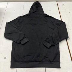John’s Fashion Black Basic Long Sleeve Hoodie Men’s Size Large