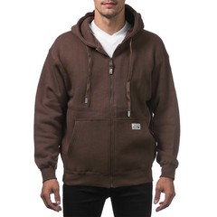 Pro Club Men’s Heavyweight Full Zip Fleece Hoodie
