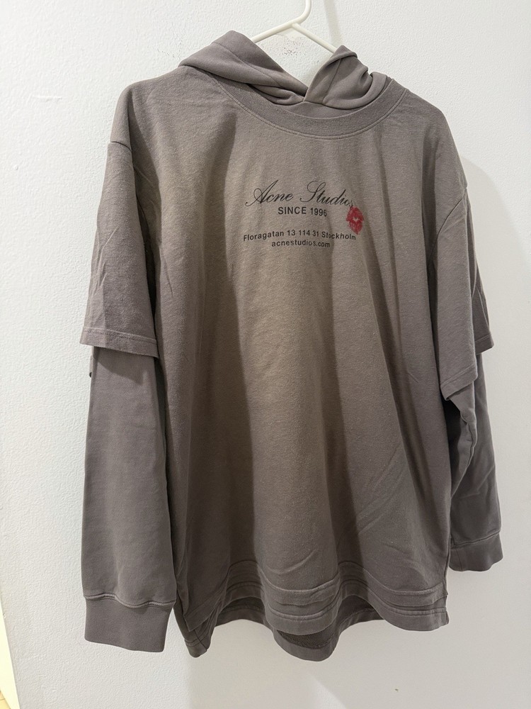 Acné Studios Double Layered Hoodie Size XXS