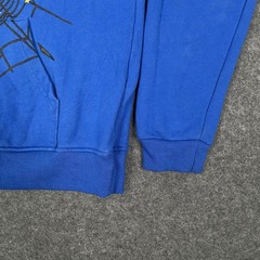 Sp5der TC Blue Web Hoodie Mens M Blue Young Thug Streetwear Hip Hop