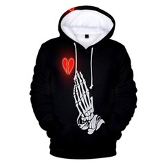 Rapper Juice Wrld Hip Hop Hoodie Sport Sweater Casual Sweatshirt Pullover Jacket