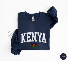 Kenya Sweatshirt Travel Unisex Kenya Trip Sweater Gift Tee