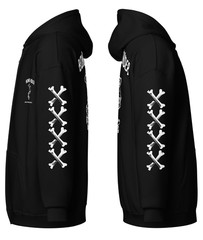 Bone Grinder | Zipper Heavy Hoodie | Old Skool Fearless Skate Culture