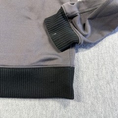Specialized Hoodie Mens Large Gray Relaxed Fit Full Zip Cycling Bike Waffle Knit