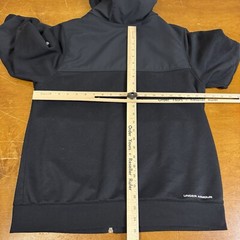 Under Armour Hoodie Mens Medium Black Full Zip Long Sleeve Jacket All Season
