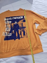 Halloween II Sweatshirt XL He’s Back Slay All Day Slasher Horror Michael Myers