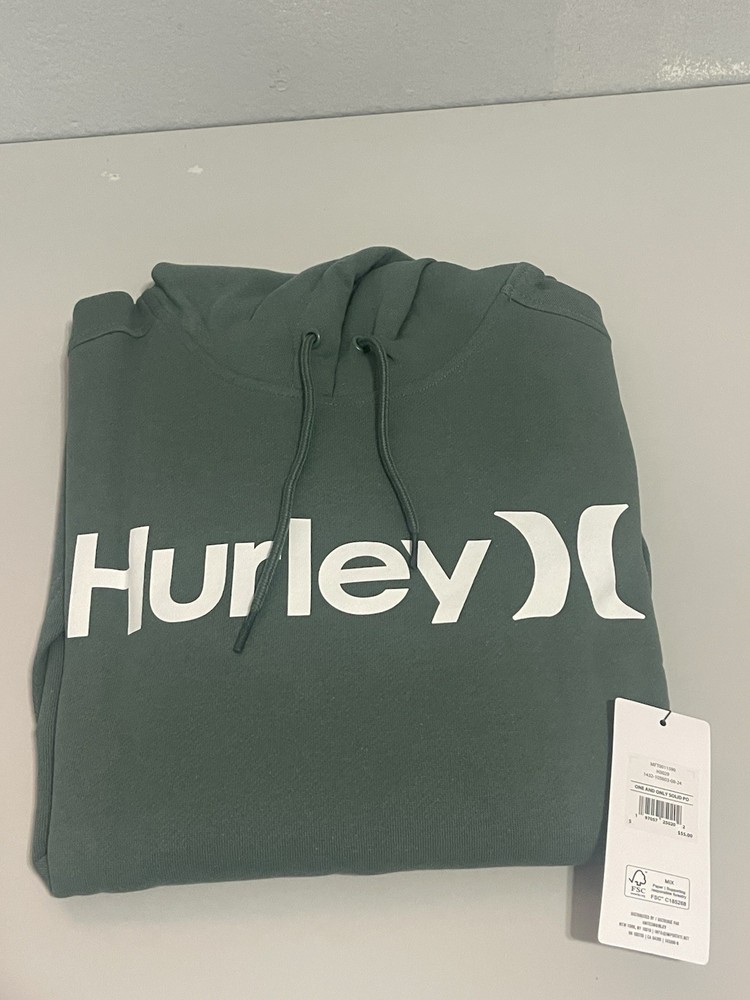 Hurley Men’s Regular Fit Ultra Soft Fleece Pullover Hoodie