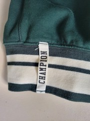 Champion Sweatshirt Mens XXL Green Snap Button Collared Physical Education 1919