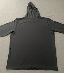 Live Forever Golf The Riv Performance Sun Hoodie Men’s L Charcoal NWT UPF 50