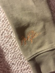 Jordan Air Jordan Flight Collection Green Fleece Pullover Hoodie Men’s L Logo