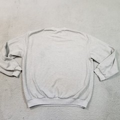 BooHoo Man Sweatshirt Mens Medium Gray Crew Neck Long Sleeve Outdoors Casual