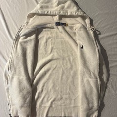 Polo Ralph Lauren Polo Ralph Lauren Fleece Full-Zip Hoodie White Size Large