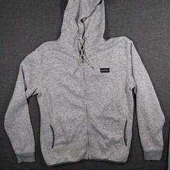 Quiksilver Men’s Keller sherpa Hoodie Light Heather Gray XL