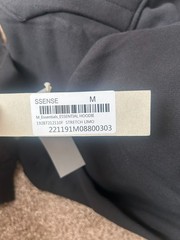 Fear of God Essential Hoodie Stretch Limo Size Men Medium