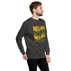 Retro North Dakota NDSU Green Gold Unisex Sweatshirt S,M,L,XL,2X,3X