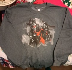 Assassin’s Creed Loot Crate Lvl Up Men’s Crew Neck Sweatshirt Size Large Gray