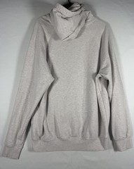 Burlebo Whitetail Deer Fleece Pullover Hoodie Heather Oatmeal Men’s Size Medium