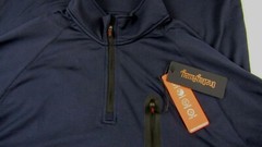 New One Day Away Lightweight 1/4 Zip Pullover Jacket Men M Navy Blue Stretch $79