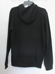 NEW MENS ADIDAS FEEL COZY FLEECE-LINED JERSEY HOODIE MEDIUM BLACK $50