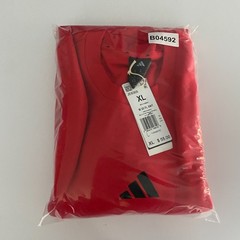 Adidas Essentials 3 Stripe Sweatshirt Size XL Red Crew Neck Pullover