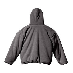 Balenciaga Yeezy Gap Engineered Padded Hoodie Dark Grey, Polar Fleece L
