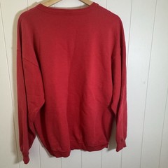 Vintage J.G. Hook USA American Flag Sweatshirt Red Made In USA Size Large