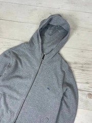 Vivienne Westwood Zip Up Hoodie Logo Orb Men Sz L gray
