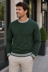 Premium Collegiate Crewneck Unisex Sweatshirt – Soft Cotton Blend for Everyday