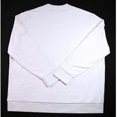 Boss Sweatshirt Big & Tall Mens 4XLT White Logo Graphic Crewneck Pullover $248
