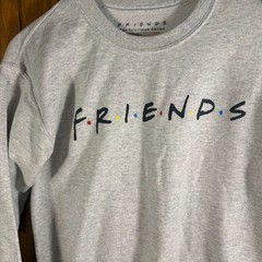 Friends The Television Series Logo Graphic Crewneck Sweatshirt