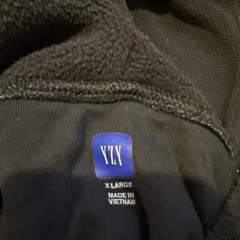 Size XL – Yeezy Gap by Balenciaga Polar Fleece Padded Hoodie BLACK