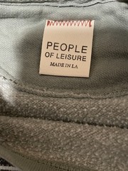 People of Leisure Genesis at Civic Arena Vintage Sweatshirt Sz S Made in LA