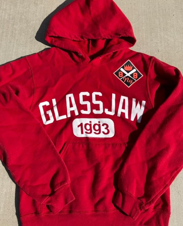 Rare Glassjaw Band All Size S to 3XL Red MD1476